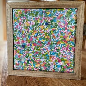 Original Art made from Lilly Pulitzer Agendas